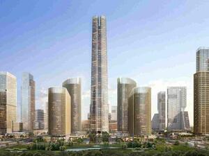 البرج الأيقوني الأعلى فى أفريقيا بارتفاع نحو 400 متر.