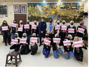 ‘Abu-Ghazaleh Knowledge’ Concludes Programming Training Course for Girls in Irbid Camp