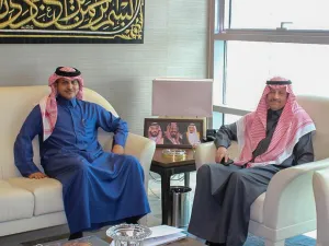 السفير السديري يستقبل نظيره القطري في عمان