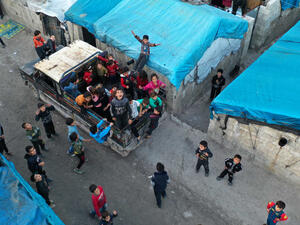 اوضاع مأساوية للاجئين السوريين في لبنان 