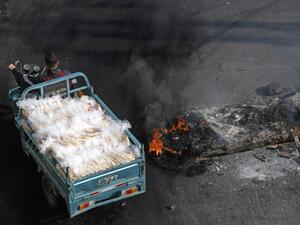 A bread distributor in Lebanon 
