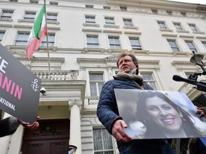 Richard Ratcliffe, husband of British-Iranian aid worker Nazanin Zaghari-Ratcliffe