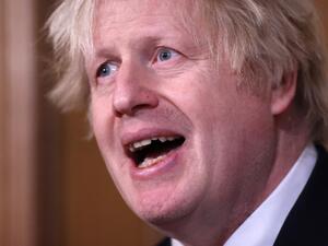 Britain's Prime Minister Boris Johnson 