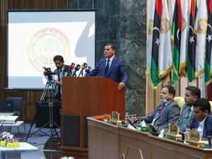 Libya's prime minister-designate Abdul Hamid Dbeibah 