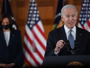 US President Joe Biden accidentally calls  Kamala 'President Harris'