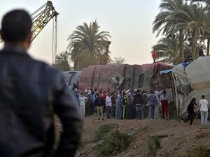 At least 32 dead, 108 hurt in Egypt passenger trains collision.