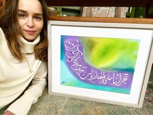 Game of Thrones star Emilia Clarke has announced her support to the Syrian revolution