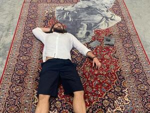 Hey Dude @karimchaya ‘s Let Me Take Another Look on display at 