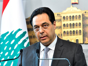 Lebanon’s caretaker Hassan Diab