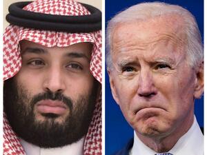 Crown Prince Mohammed and President Joe Biden