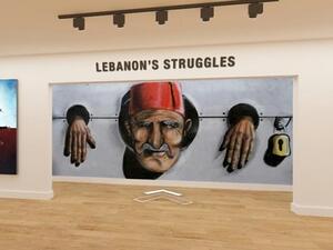 Virtual exhibit in Lebanon looks at its political crisis 