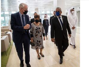 President of the Republic of Seychelles Visits Qatar Foundation