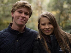 Robert is sure his niece will have "an affinity for wildlife"  Robert Irwin, Bindi Irwin