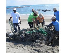 Environment Society of Oman Celebrates Successful Completion of Masirah Net Clean up Campaign