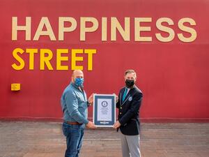 Introducing Happiness Street To Global Village: Another Successful Guinness World Records Attempt on International Happiness Day