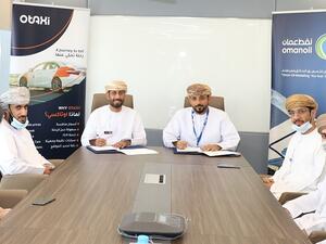 Oman Oil Marketing Company Enters Strategic Partnership With O-taxi