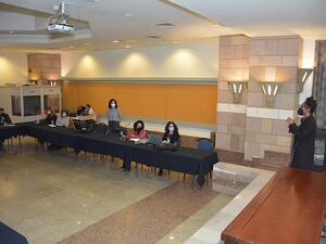 الجامعة الأمريكية بالقاهرة تنظم ورشة عمل عن التدوين الصوتي للصحفيين