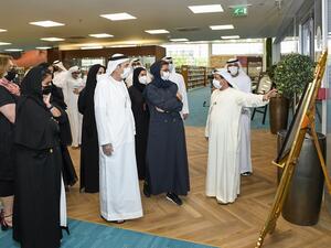 نورة الكعبي تفتتح مختبر ريادة الأعمال بجامعة الإمارات