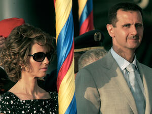 Bashar Al Assad and Asma Al Assad