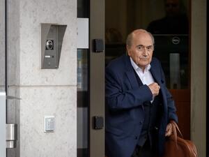 This is the second time Blatter received a sanction from FIFA (Photo: AFP)
