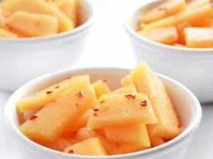 شمام بالليمون الحار