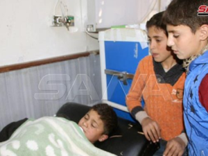 اصابة أطفال في درعا