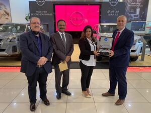 Nissan Al Babtain Sales Executive Awarded  ‘Most Engaging Video’ By Ventavid  