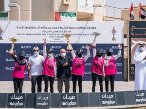 عزيزي للتطوير العقاري ترعى سباق السيدات ضمن مهرجان سمو الشيخ محمد بن راشد آل مكتوم للقدرة 