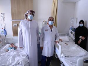 مستشفى برجيل في أبوظبي يقدم علاجاً جينياً متطوراً لإنقاذ حياة توأم إماراتي