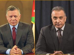 الكاظمي وملك الاردن