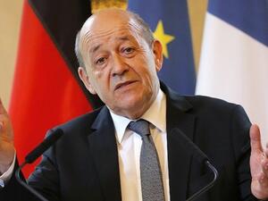 وزير الخارجية الفرنسي، جان إيف لودريان