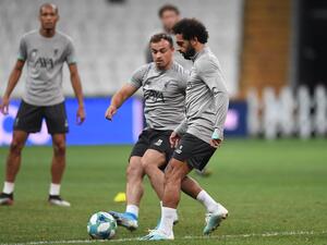 The Swiss forward faces plenty of competition for the “best” tag at Anfield and is reluctant to place himself at the top of that list (Photo: AFP)