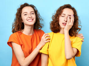 First friends then biological sisters