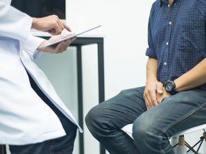 male genital affected with chemicals from everyday life