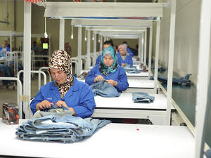 Textile workers