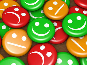 Not happy! Try to be 