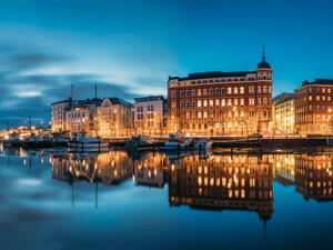 Finland early evening 	