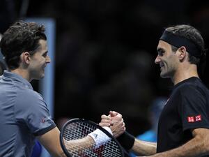  I still really love to watch Federer play, says Thiem (Photo: AFP)