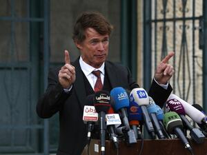 EU Palestinian Representative Sven Kuhn von Burgsdorff 
