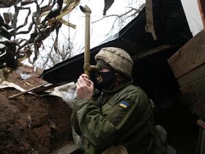 military troop on the Ukrainian Border with Russia