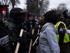 Daunte Wright, 20, a black man who was shot by a police officer during a routine traffic stop