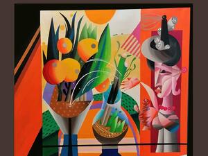 Lady watering the flowers by Silwan Ibrahim  