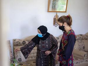 Today I met with members of Al Yusra Women Charity Society in Madaba’s Faisaliah village