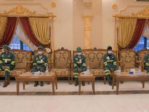 إفطار جماعي لعمال النظافة في منطقة عسير