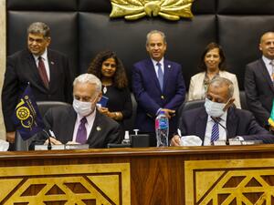 AUC Signs MOU With AASTMT And Strategic Partnership Agreement With AIU