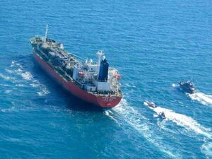 South Korean Tanker seized by Iran in Jan.