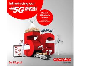 Ooredoo تفتح آفاقاً أوسع أمام المؤسسات الصغيرة والمتوسطة بإطلاق باقات جديدة بتقنية الجيل الخامس 5G بقيمة تبدأ من 29.4 ريال عُماني شهرياً