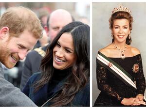 الأميرة فريال - ميغان ماركل والأمير هاري