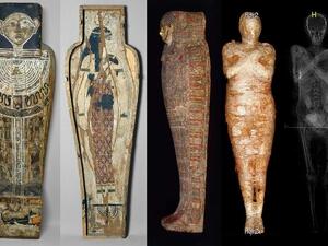 PREGNANT ancient Egyptian mummy