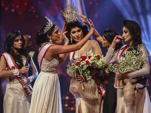 ‘Mrs Sri Lanka’ regains title after on-stage fracas